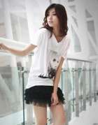 Кружевные юбки преобладали в