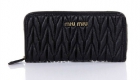 Черный кошелек MIU MIU