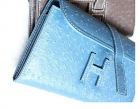 Синия сумка Клатч Hermes