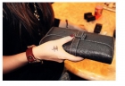 Черная сумка Клатч Hermes