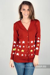 Терракотовый кардиган ColorStars