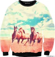 Толстовка Sexy sweaters с мустангами