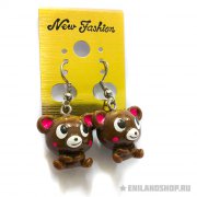 Серьги Little bear