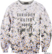 Толстовка Sexy sweaters с ромашками