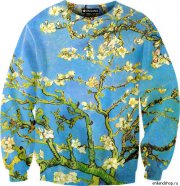 Толстовка Sexy sweaters - Цветущие ветки миндаля, Винсент Ван Гог