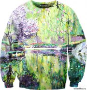 Толстовка Sexy sweaters - «Отражение магнолии» Девида Ллойд Гловера