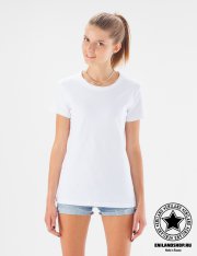 Белая женская футболка Eniland Basic