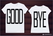 Парные футболки Good Bye из фильма 99 франков