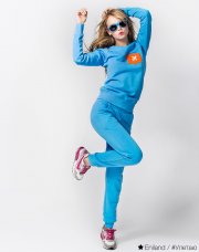 Синий костюм для путешествий Instafly